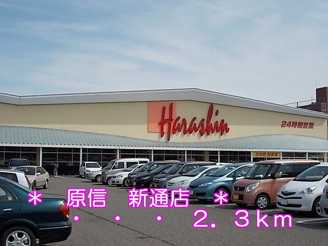 Supermarket. Harashin Shindori store up to (super) 2300m