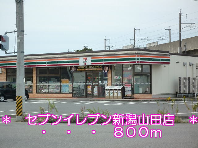 Convenience store. 800m to Seven-Eleven Niigata Yamada store (convenience store)