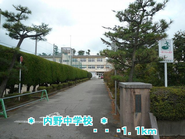 Junior high school. Infield 1100m until junior high school (junior high school)