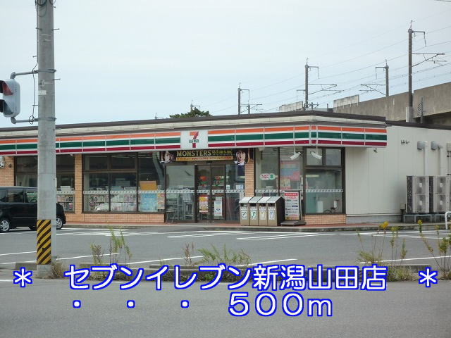 Convenience store. Seven-Eleven Niigata Yamada store up (convenience store) 500m