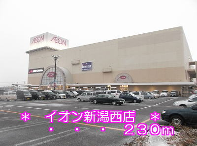 Shopping centre. 230m until ion Niigata Nishiten (shopping center)