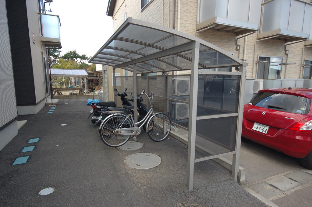 Other Equipment. Apartment dedicated bicycle parking lot