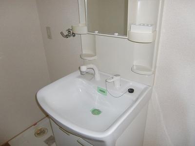 Washroom. It is with wash basin. 