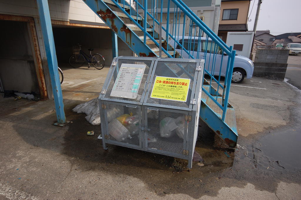 Other common areas. Apartment dedicated garbage station