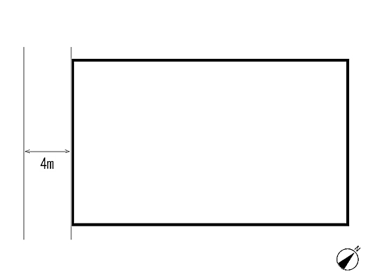 Compartment figure. Land price 12.8 million yen, Land area 300.4 sq m