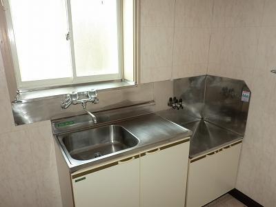 Kitchen. It can also bright and ventilation because there is a window