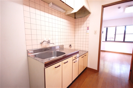 Kitchen. Happy to clean tiled