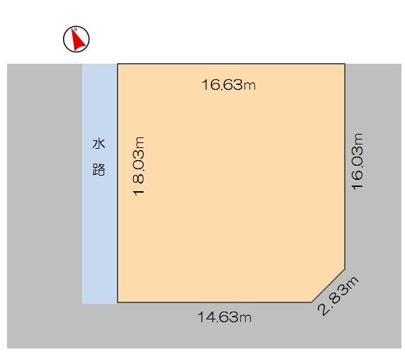 Compartment figure. Land price 16 million yen, Land area 330.64 sq m