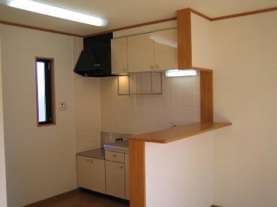 Kitchen. It is very convenient because it comes with a window in the kitchen