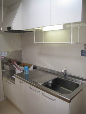 Kitchen. Ease dishes in the sink Hiroi ~