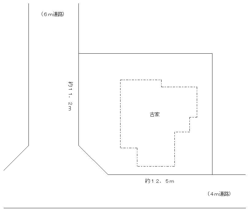 Compartment figure. Land price 5.7 million yen, Land area 232.25 sq m