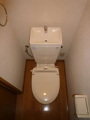 Toilet. I'm glad heating toilet seat in the winter