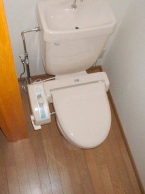 Toilet. It is with bidet