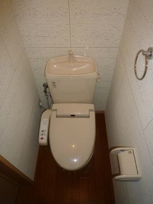 Toilet. Washlet is Installed