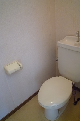 Toilet. It is a toilet with a clean