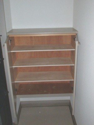 Entrance. It is with plenty of storage of shoe box