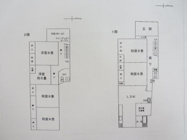 Floor plan. 11.5 million yen, 6LDK, Land area 211.35 sq m , Building area 173.57 sq m