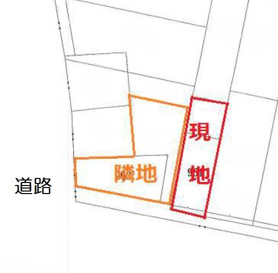 Compartment figure. Land price 7.04 million yen, Land area 196.91 sq m
