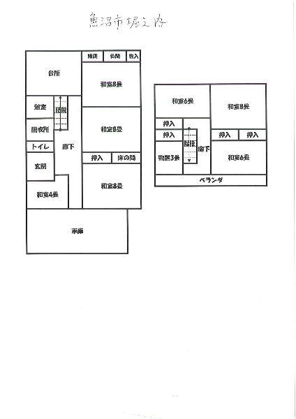 Floor plan. 7.8 million yen, 7DK, Land area 291.25 sq m , Building area 181.1 sq m