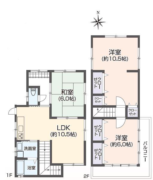 Floor plan. 11.9 million yen, 3LDK, Land area 122.73 sq m , Imagine how to use the building area 67.68 sq m 10-mat of Western-style is Rise No 3LDK. 