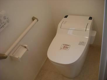 Toilet. Panasonic tankless toilet is "La Uno"