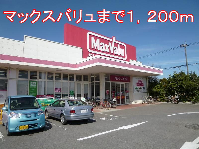 Supermarket. Maxvalu until the (super) 1200m