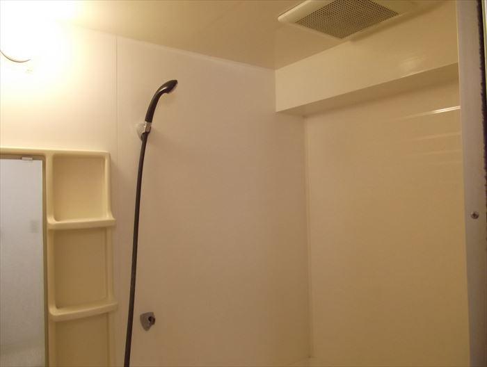 Bathroom. With bathroom top ventilation fan