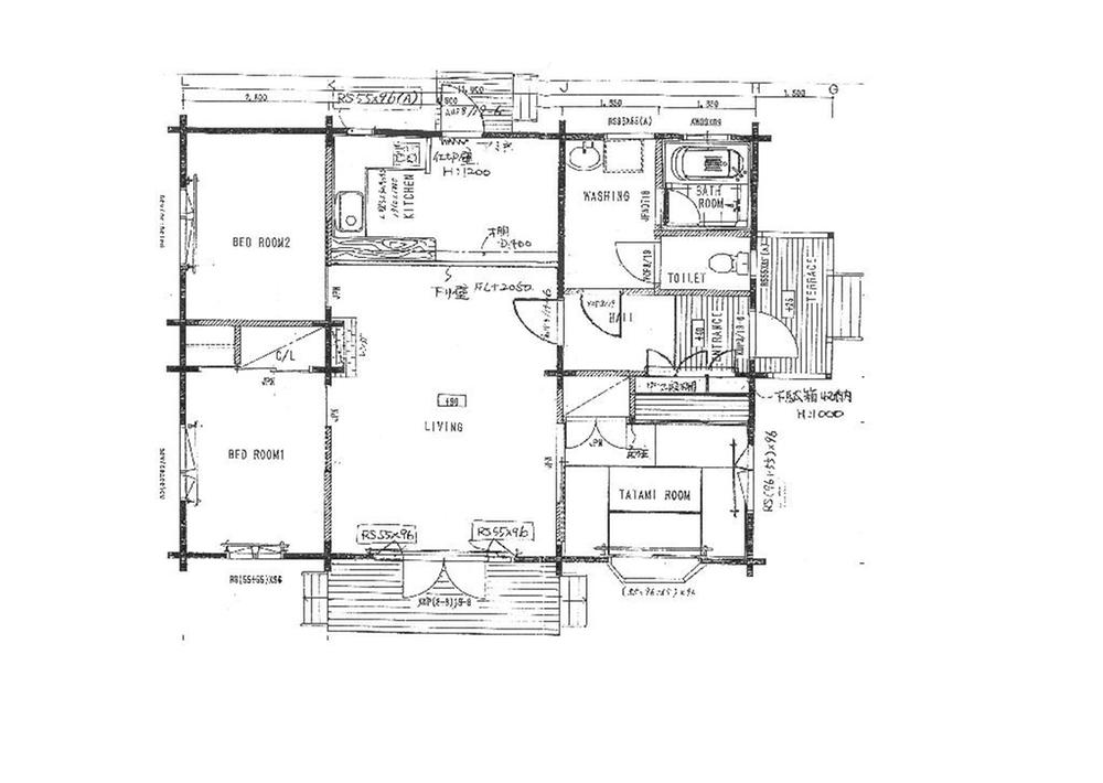 Floor plan. 12.5 million yen, 3LDK, Land area 251.53 sq m , Building area 91.3 sq m