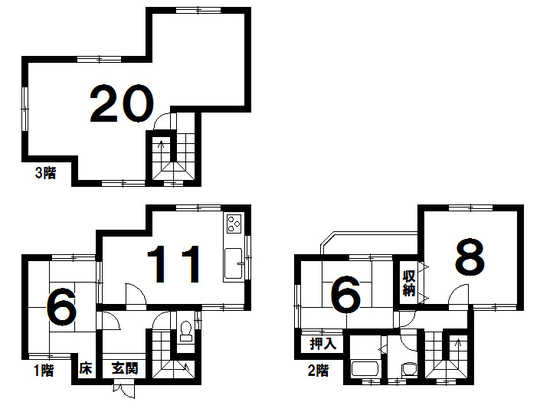 Floor plan. 9.9 million yen, 4LDK, Land area 100.1 sq m , Building area 113.44 sq m