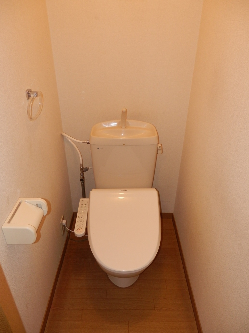 Toilet. It is with cleaning function