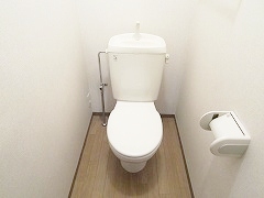 Toilet. Because image of the current in the move