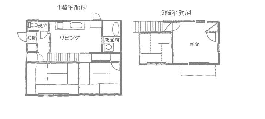 Floor plan. 9.8 million yen, 4LDK, Land area 186.85 sq m , Building area 81.48 sq m
