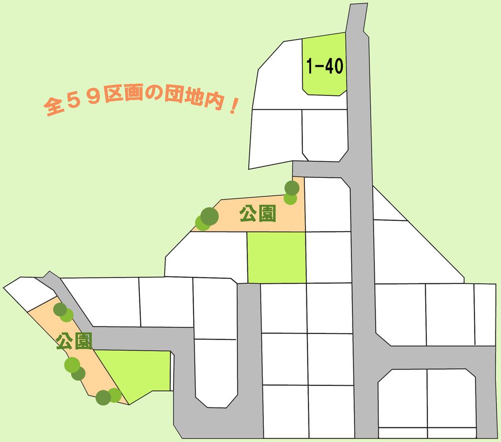 Compartment figure. Land price 6,872,000 yen, Land area 162.27 sq m