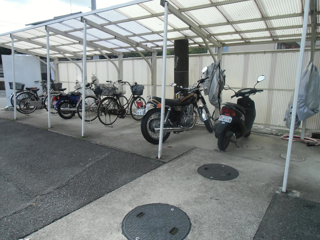 Other common areas. Bicycle-parking space