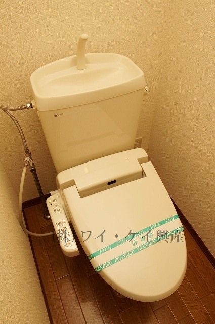 Toilet. Heated toilet seat looks required! (^^)!