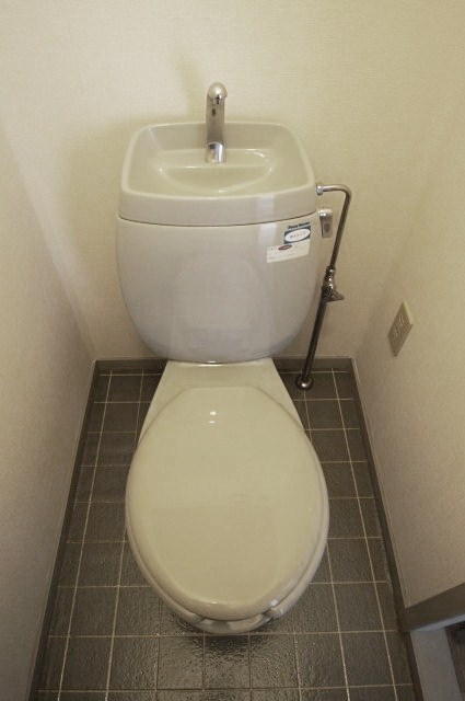 Toilet. Toilet with a calm