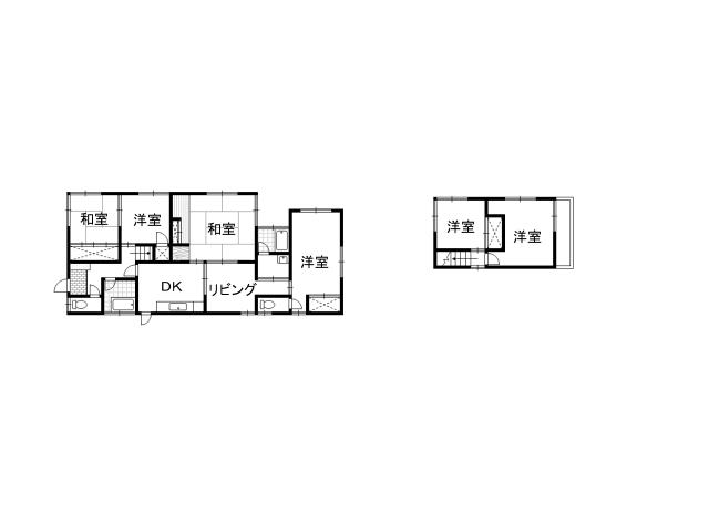 Floor plan. 8,344,000 yen, 6LDK, Land area 288.02 sq m , Building area 106.81 sq m