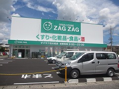 Dorakkusutoa. Zaguzagu flower of the city shop 629m until (drugstore)