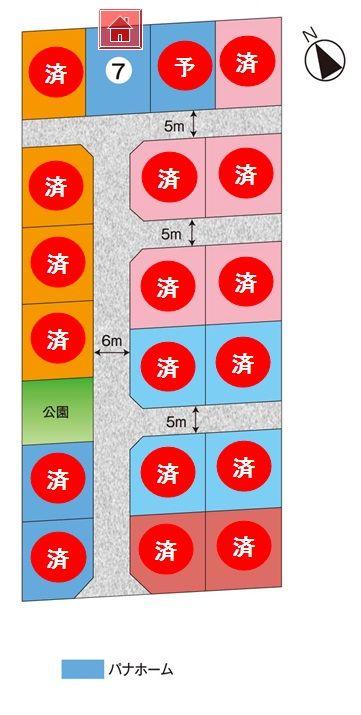 The entire compartment Figure. Katashima No. 7 land model house There year tenants! !