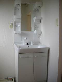 Washroom. Shampoo dresser