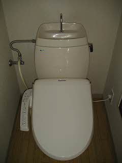 Toilet. Warm water washing toilet seat