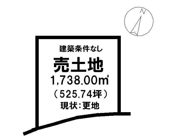 Compartment figure. Land price 89,250,000 yen, Land area 1738 sq m