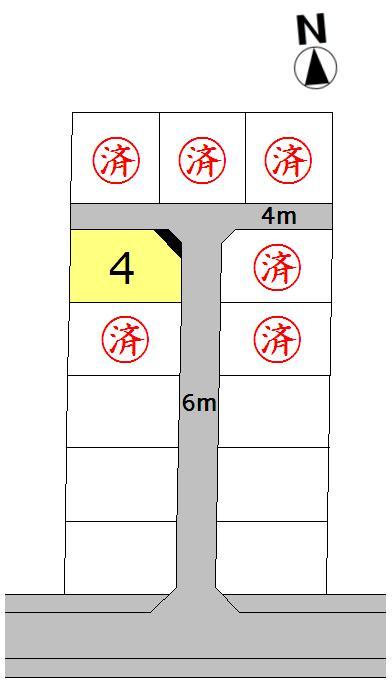 Compartment figure. Land price 7,743,000 yen, Land area 176.53 sq m