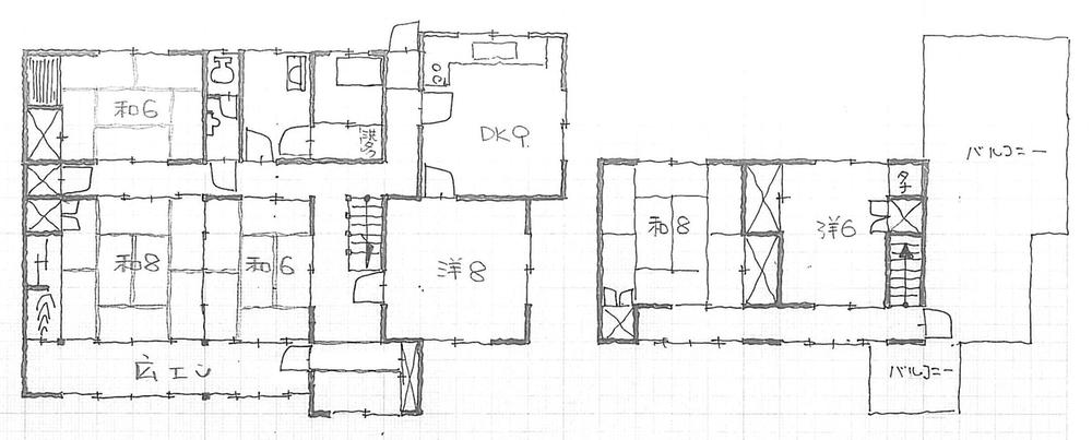 Floor plan. 13.8 million yen, 6DK, Land area 364.97 sq m , Building area 176.91 sq m
