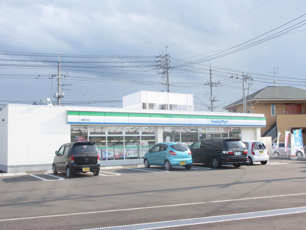 Convenience store. FamilyMart Kurashiki Tanoue store up (convenience store) 503m