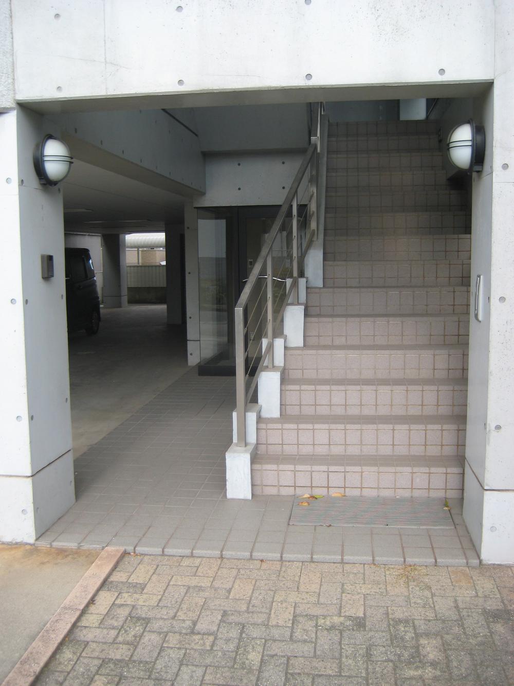 Local appearance photo. Entrance stairs