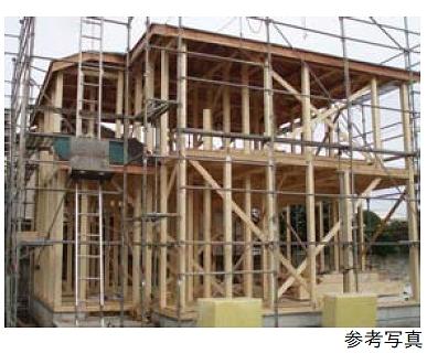 Construction ・ Construction method ・ specification. "Wooden Construction" is the foundation, Pillar, In construction method to build a house of the skeleton, such as a beam in the axis of the tree, For more than 1000 years, Improvement ・ I have repeated the development. The junction mounting the reinforcement hardware, Such as on the floor to use the structural plywood, Strong earthquake resistance ・ We have to demonstrate the durability.