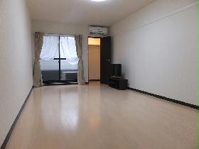 Living and room. 8 tatami mats or more wide