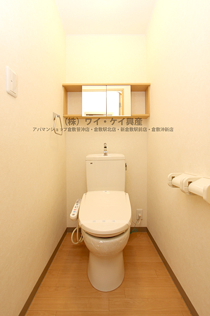 Toilet. Feeling of classic no longer have such warm water washing toilet seat