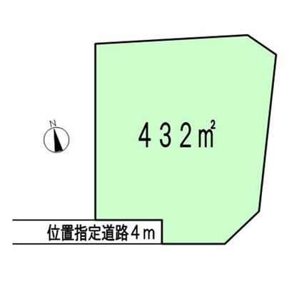 Compartment figure. Kurashiki, Okayama Prefecture Kojima Kaminocho 1-chome